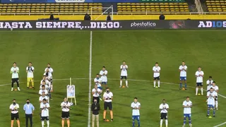 Los homenajes que brindó el fútbol argentino en memoria de Maradona