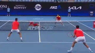 Chile perdió el dobles ante España y cerró una fatídica jornada inaugural en la ATP Cup