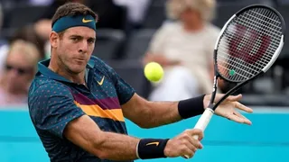 Juan Martín del Potro sufrió otra fractura en su rodilla derecha y se perderá Wimbledon