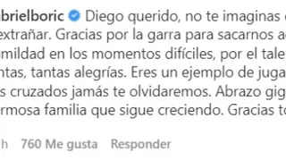 Presidente Boric y la salida de Buonanotte de la UC: No te imaginas cuánto te vamos a extrañar
