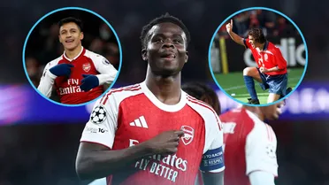 Su ídolo es Alexis y celebra como Salas: el héroe de Arsenal en la Champions