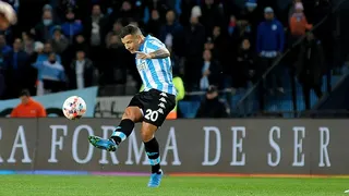 Emiliano Vecchio anotó un golazo en la paliza de Racing a Aldosivi