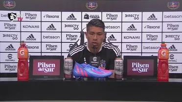 Brayan Cortés expresó las condolencias de Colo Colo a Carlos Caszely y a su familia