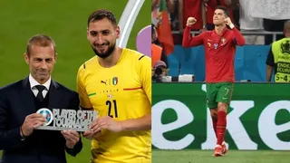 Donnarumma fue elegido el mejor jugador de la Euro y Cristiano Ronaldo terminó como goleador