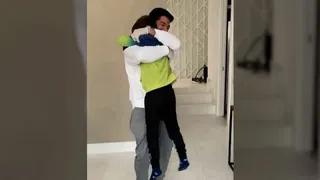 El emotivo reencuentro de Luis Suárez junto a sus hijos tras superar el coronavirus