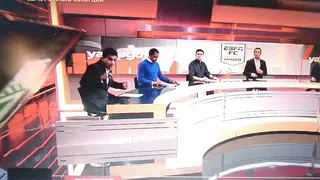 Panelista de programa deportivo colombiano sufrió impactante accidente al aire