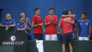 Gonzalo Lama fue homenajeado en el Court “Anita Lizana” por su retiro del tenis