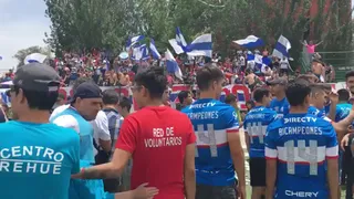 Hinchas de Universidad Católica se sumaron a la celebración por la estrella número 14