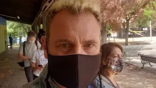 Marcelo Barticciotto mostró su satisfacción ante el amplio triunfo del Apruebo