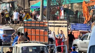 Riña entre hinchas de Colo Colo y la U de Chile empañó la ayuda en el Biobío