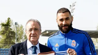 Real Madrid homenajeó a Karim Benzema por cumplir 600 partidos en el club