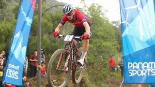 ¡Se abrió el medallero! Vidaurre obtuvo plata en el mountainbike de Santiago 2023