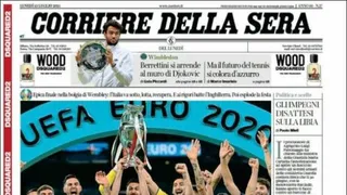 Los diarios italianos amanecieron exultantes con el título de Italia en la Eurocopa