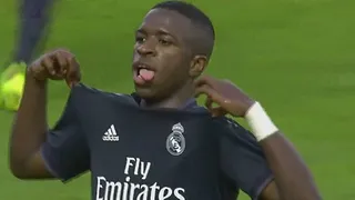 Vinicius Junior anotó un golazo de tiro libre en empate de Real Madrid Castilla ante Celta