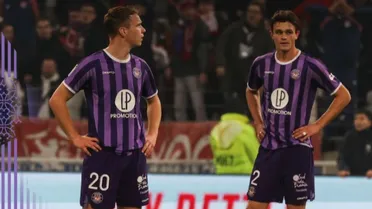 Toulouse de Gabriel Suazo sufrió dura derrota ante Lyon y sigue cerca del descenso