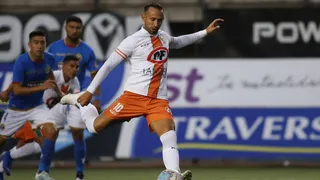 Marcelo Cañete anotó de penal la ventaja de Cobresal ante Audax Italiano