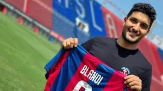 Nicolás Blandi fue presentado como nuevo refuerzo de San Lorenzo