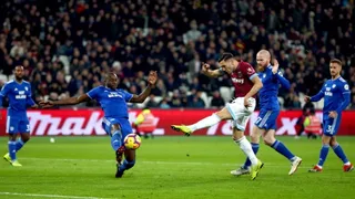 West Ham de Pellegrini batió a Cardiff y ganó por primera vez dos partidos seguidos en Premier