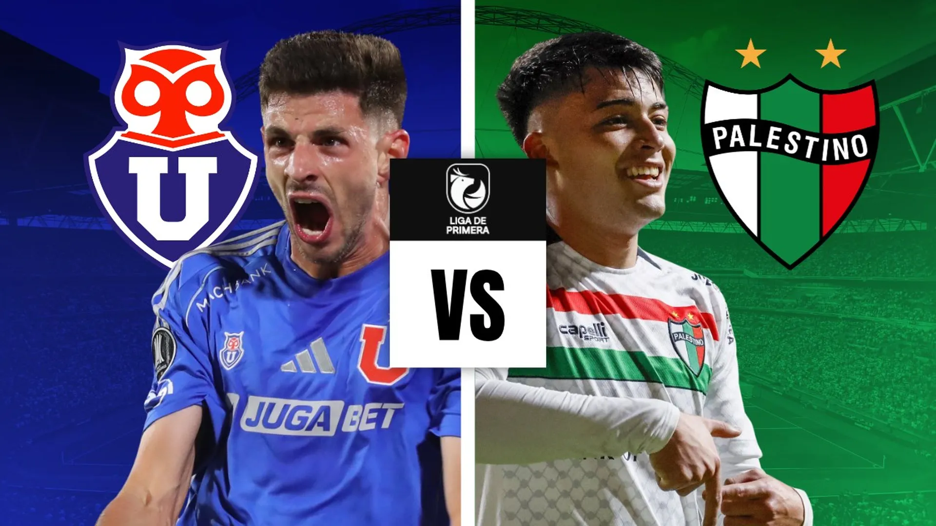 U de Chile vs Palestino en vivo: Cuándo, a qué hora y dónde ver por el