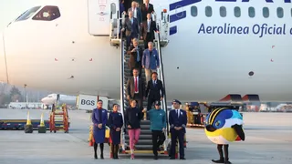 Así fue la llegada del la llama Panamericana a Chile de cara a Santiago 2023