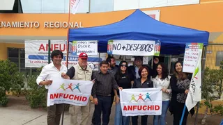 Iquique: Funcionarios del IND exigieron reincorporación de reconocido formador deportivo