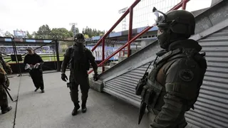 Así se evacuó el Estadio CAP tras alerta de seguridad en duelo de Huachipato y la U
