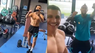 Alexis y Arturo trabajan motivados en la pretemporada de Inter de Milán