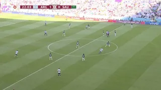 Era el segundo: El offside semiautomático anuló gol de Messi por fuera de juego