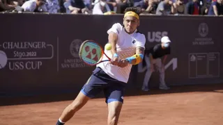Alejandro Tabilo cayó ante la solidez de Hugo Dellien en la final del Challenger de Santiago