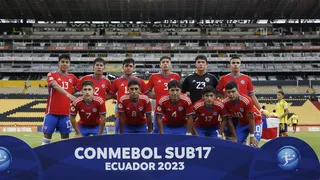 Chile impuso condiciones ante Colombia en un lluvioso duelo en el Sudamericano sub 17