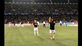 El magistral control de Alexis Sánchez en la previa al triunfo de Manchester United por Champions