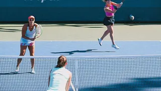 Alexa Guarachi se despidió en octavos de final del dobles femenino en el US Open