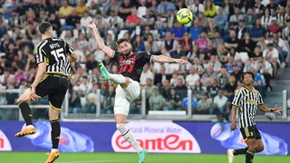 AC Milan tumbó a Juventus con gol de Giroud y selló su clasificación a Champions