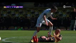 La polémica del partido: Por esta acción pidieron tarjeta roja para Charles Aránguiz en el Coquimbo vs U. de Chile