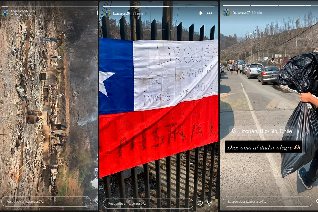 Hisstorias de Franco vía Instagram / @f.caceress07