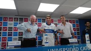Fernando Zampedri en su presentación con la UC: Llego al bicampeón y espero estar a la altura