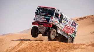 Ignacio Casale quedó oficialmente fuera de la disputa en camiones del Dakar 2022