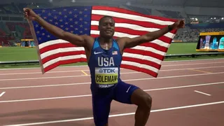 Christian Coleman renunció a los 200 metros, aunque correrá el relevo 4×100 en el Mundial