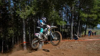 Tania González y su caída en el EnduroGP: Tuve mucha suerte, no sé cómo la moto no me golpeó