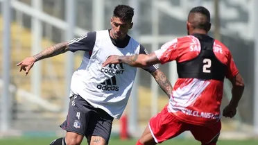 Carlos Palacios y Jordhy Thompson anotaron en exigente amistoso de Colo Colo ante San Felipe
