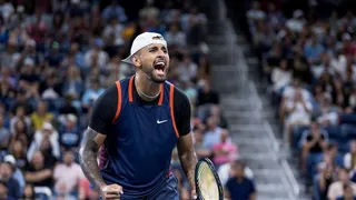 Nick Kyrgios derribó a Jeffrey Wolf y se instaló en octavos de final del US Open