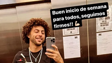 El día después de Maxi Falcón: “Vamos Colo Colo siempre”