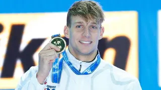 Caeleb Dressel se impuso en la final de los 100 metros libres del Mundial de Hangzhou
