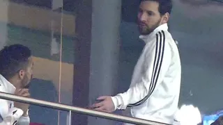 La inesperada reacción de Messi en la dura caída de Argentina ante España