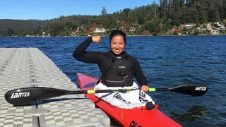 Katherinne Wollermann ganó medalla de plata en el Mundial de Paracanotaje en Canadá