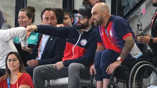 Presidente Boric alentó a Chile en el rugby en silla de ruedas y compartió con los jugadores