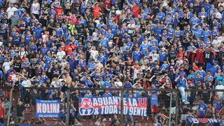 Hinchas de Universidad de Chile protagonizaron desórdenes en tribunas del Estadio Nacional