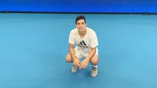 Cristian Garin y Nicolás Jarry entrenaron en Australia a tres días de su debut en la ATP Cup