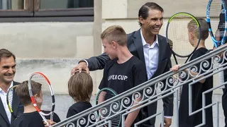 Roger Federer y Rafael Nadal encabezaron la presentación de la Laver Cup 2019