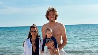Los tiernos días de descanso de Nicolás Jarry y su familia en Mallorca